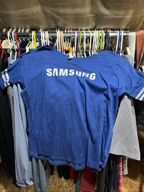 Samsung Royal Blue Logo T‑Shirt